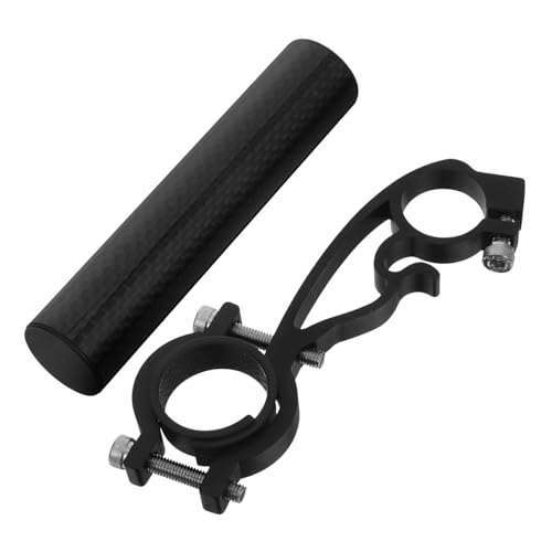 SKISUNO Extensor de Manillar de Bicicleta Soporte Multifuncional y Resistente Luces y Cronómetros Antideslizante