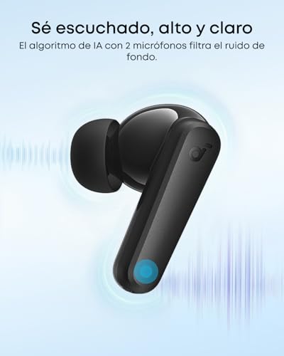 soundcore by Anker P20i True Wireless Earbuds, 10mm Drivers with Big Bass, Bluetooth 5.3, 30H Long Playtime, IPX5 Water-Resistant, 2 Mics for AI Clear Calls, 22 Preset EQs, Customization via App