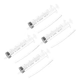 DECHOUS 4 Stück Teiliges Wiederverwendbares Vögel und Tauben Leicht Auslaufsicher Einfach zu Bedienen für Tiermedikation und Flüssigkeitszufuhr bei Kleintieren