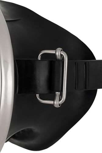 Máscara clásica retro para apnea - Lente ovalado templado - Pacifico: Diseñada en Italia por Cressi miniatura 6
