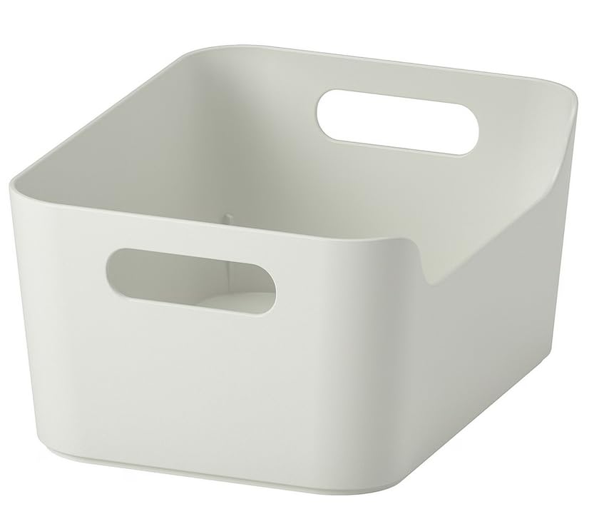 IKEA Box UPPDATERA Aufbewahrungsbox 24x17cm (Variera Nachfolger) weiß