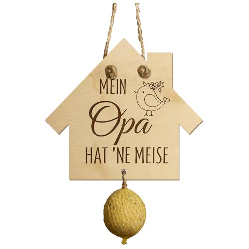 Geschenk für Den Bester Opa Opa Geschenk Lustige Geschenke für Männer Geburtstag aus Holz für Den Garten Geeignet für Gartengestaltung Dekorationen und Opas Geburtstags Vatertag Ostern Geschenke