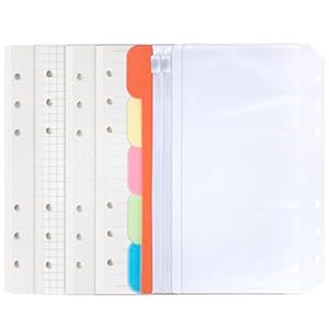 Tunejoy A6 Nachfüllpapier Set mit Zubehör