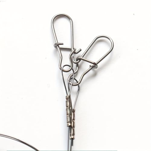 Cuerda de Pesca con Plomo de Titanium 30cm 14kg miniatura 7