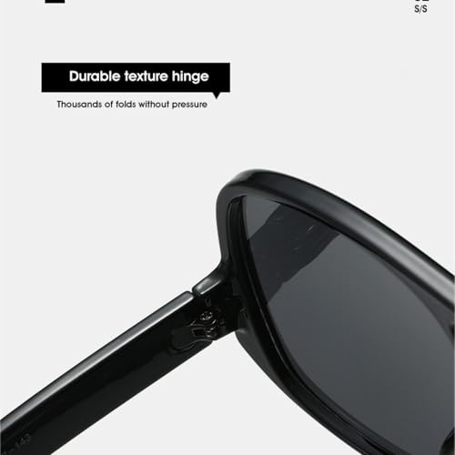 Lunettes de soleil de haute qualité tendance verte chic - 5