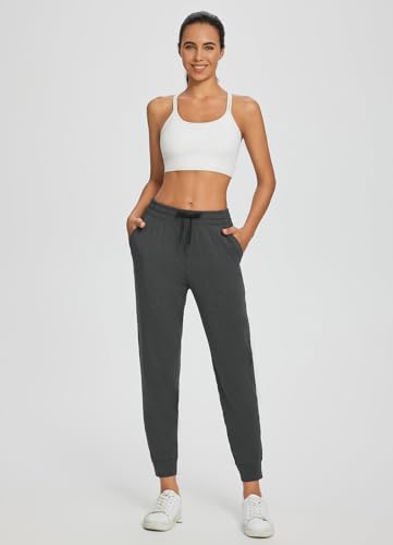 baleaf Women's Joggers Pants Ultra Soft Comfy Sweat Pants Running Athletic Lounge Relaxed Fit Tapered Leg with Pockets3