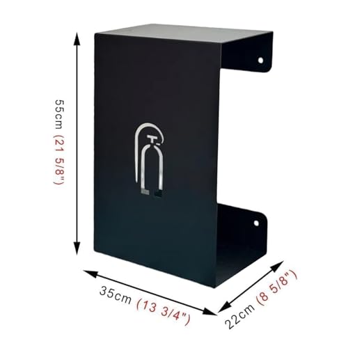Supporto decorativo dell'estintore, attrezzatura di sicurezza del supporto della parete per la protezione domestica e dell'ufficio