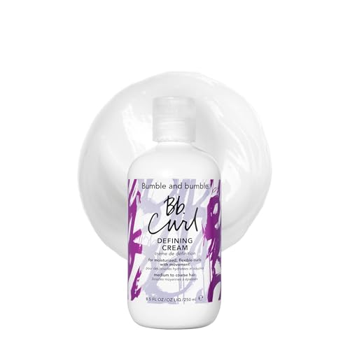 Bumble and bumble. Curl Defining Styling Cream | For Moisturized Flexible Curls | Frizz Control | Coily Curly Wavy | With Jojaba Avocado + Coconut Oil | Standard Size 250 ml