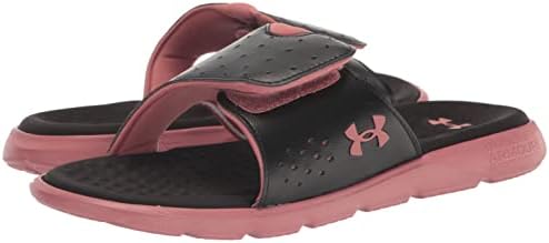 Under Armour Women's Ignite Pro Slide, (003) Black / Red Fusion / Red Fusion, 7, US | Image 6