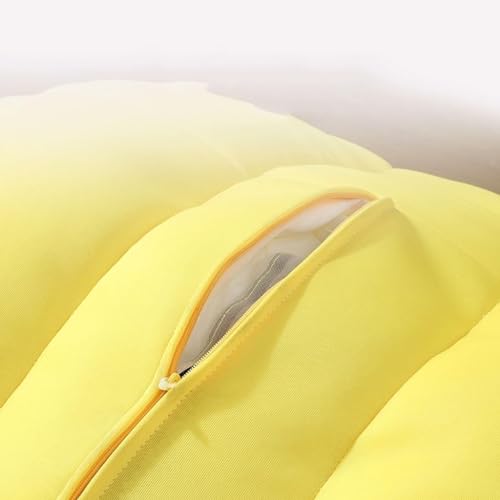 EYPKPL Comfortable Lazy Sofa Cute Bean Bag Chair Banana Shape Lazy Sofa Chair with Filling Bean Bag Tatami Mesh Cloth Lounge Chairs Creative Sofa Pouf Free to Move - Image 7