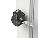Door Handle Lockout Device Cover with Code to Disable Door Handle Temporary Combination Lock for Bedroom from Outside Knob Lock (2)