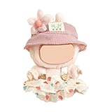 Tomedeks 17cm Plüschtierkleidung, Puppenkleidungsset, süße Puppenkleidungszubehör Kleidungszubehör DIY Kindergeschenk