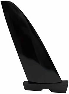 Elektrische Hydrofoil Surfbrettflosse 10 Zoll, hochfestes PA66 Racing Ruder für verbesserte Geschwindigkeit und Stabilität, schwarzes Hydrofoil Zubehör, kompatibel mit verschiedenen (A)