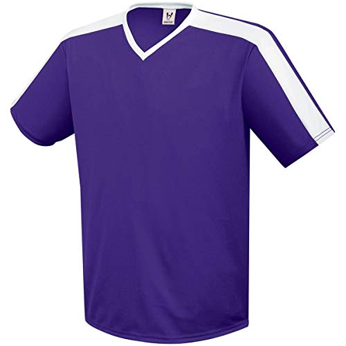 High Five Genesis Soccer Jersey 2Xl Purple/White