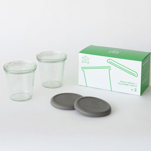 WECK HOME SET MOLD 250ml × 2 SET | VRLbv(I[uO[) | {bNXdl | EFbN
