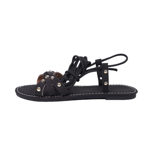 Sandalias Mujer Verano Planas Comodas Vestir Elegantes Bohemias Sandalia Retro Flor Casual Flexibles Zapatos Planos Novia Antideslizantes Punta Abierta Zapatillas Playa Rhinestone Fiesta Ofertas