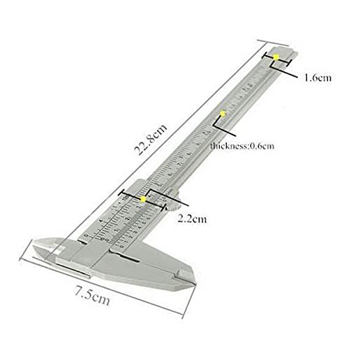 Calibrador Mini Plástico XTYPE 150 mm miniatura 3