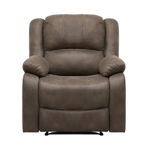 Sillón Microfibra Pulida Marrón Plegable miniatura 4