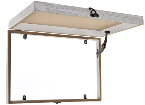 Miniatura 4 de Leke Go Tapa Contador Luz O Cuadro Eléctrico De Madera Buda Oriental De 46x6x32 Cm, Cubre Contador Para Entrada Pasillo Marron Oriental