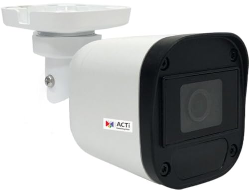 ACTi Y31 2MP Analog Mini Bullet Camera with D/N, Adaptive IR, Extreme WDR, ELLS, Fixed Lens, f2.8mm/F2.0 (HOV:90.5°), IR LED, 30m IR Working Distance, TVI/AHD/CVI/CVBS, DNR, DC12V, IP67