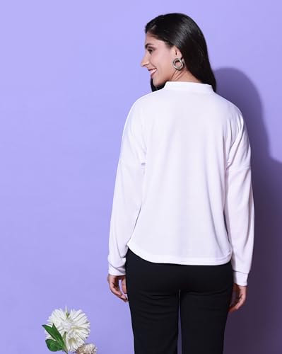 Image of Zilcon Womens Waffle (Cotton) Color Block Fashion Long Sleeve Crew Neck Spring Summer Winter Casual Loose T Shirts Tops