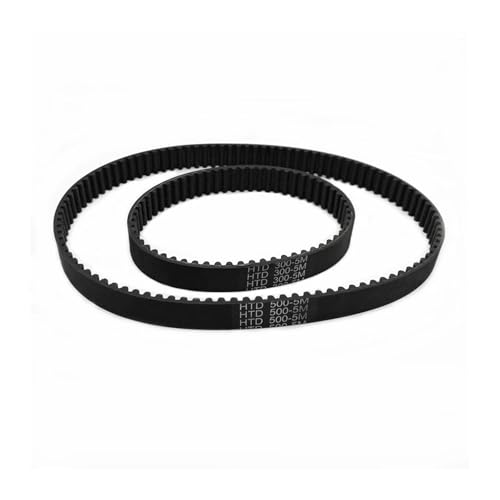 Courroie synchrone HTD 5M en caoutchouc de 15mm de largeur et 180mm de longueur en boucle fermée - 3