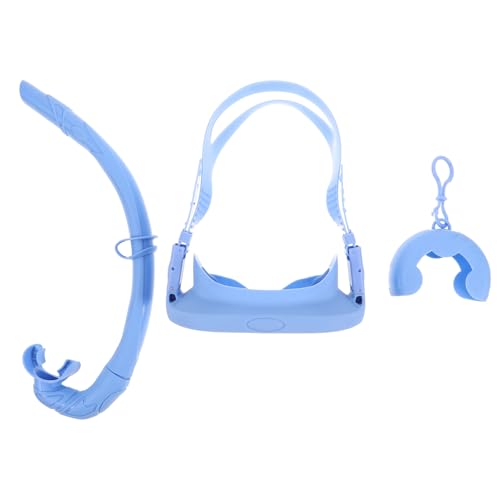 Mikikit 1 Set Snorkeling Set Professional Diving Dive Goggles Dry Snorkel for Adults Swim Goggles Diving Adult Pool Goggles Scuba and Snorkel Sky-Blue