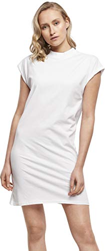 Build Your Brand Vestido de Mujer de Tortuga con Hombros Descubiertos para Mujer, Tallas XS a 5XL