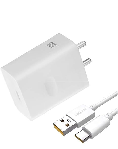 Image of Original 45w SuperVOOC Fast Charger Adapter with Type C Cable GT Neo 3, GT 2 Pro, GT Neo 2, X50 Pro, X7 Pro, 9 Pro+, 10 Pro+, 11 Pro+, 11 Pro (45w Adapter & Cable) (DEC55)