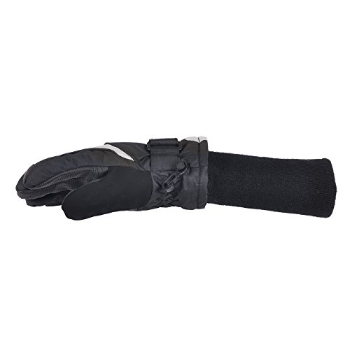 SnowStoppers Kid's Waterproof Ski & Snowboard Winter Gloves Extra Small / 4-7 Grey