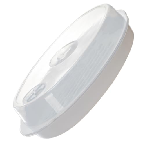 BESTonZON Bandeja De Vapor Con Tapa Para Horno Microondas Vaporera De Alimentos Para Cocinar Pescado o Verduras