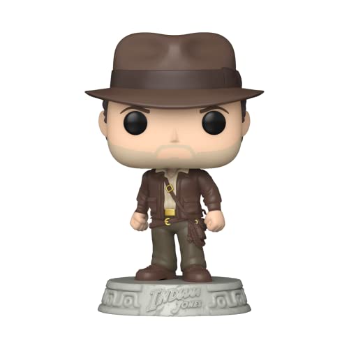 Funko Pop! Movies: ROTLA - Indiana Jones With Jacket - Raiders Of The Lost Ark - Figura de Vinilo Coleccionable - Idea de Regalo- Mercancia Oficial - Juguetes para Niños y Adultos - Movies Fans