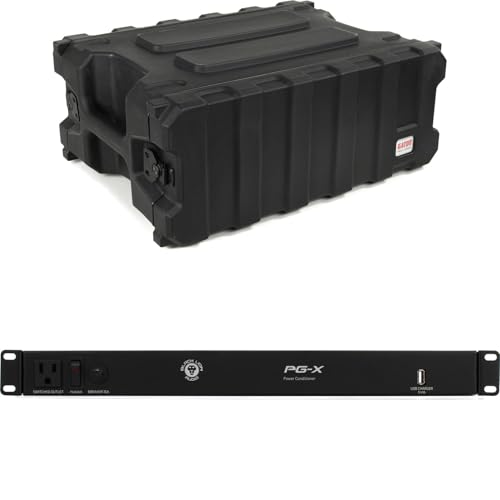 Gator G-PRO-4U-13 Heavy-Duty Shallow Rack Case - 4U with 13