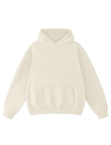 Image of Hatant Oversized Hoodie Sweatshirts for Men Couples Heavyweight Hoodies Pullover Vintage Mens Acid Wash Sweaters Clothes 2026