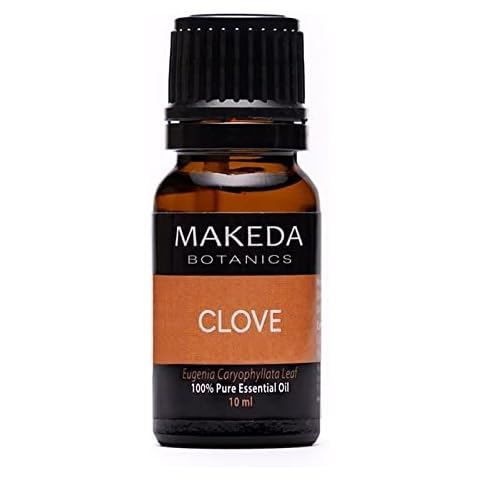 MAKEDA Botanics Clove Essential Oil, Reduce Wrinkles & Skin Imperfections, Detoxifying Essential Oil 10 ml Cover