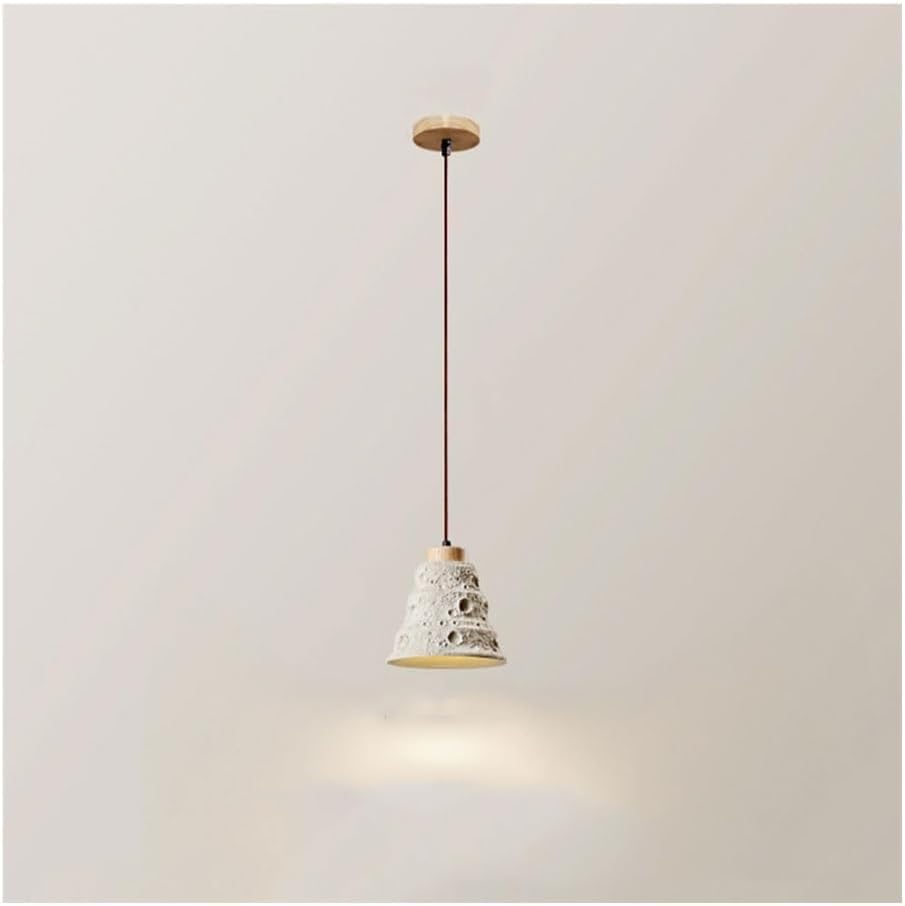 Lustre industriel en ciment pour transformer l'éclairage de votre salon et bar moderne