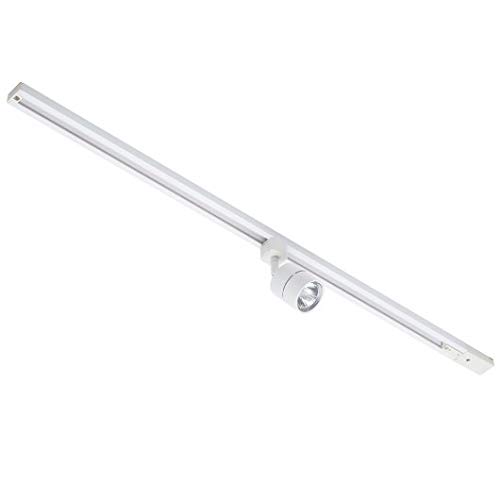 Litecraft Kitchen Track Light with Soho Fixture & GU10 LED Bulbs - (White, 1M 1 Light)