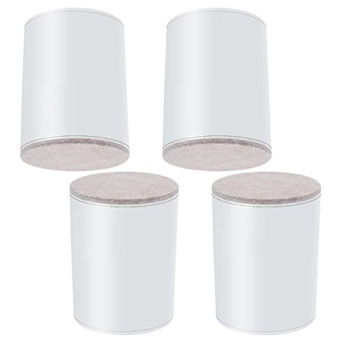 Patas autoadhesivas resistentes para muebles, patas antideslizantes para mesa de centro/silla, aumento de altura, soporta 2000 kg, marrón, 60 x 52 cm