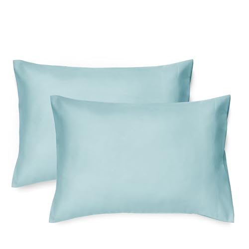 Image of EXQ Home Toddler Pillowcases 13x18 Travel Pillow Case Set of 2, Small Pillow Case Fits Baby Pillow Sized 12x16, 13x18, Kids Pillowcases 2 Pack Machine Washable (Blue Coral)