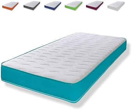 eXtreme comfort ltd Hybrid Cooltouch Colours Mattress | Teal | Small Double (120 x 190cm) | Memory Foam and Coil Spring | Cooltouch Breathable Cover | Plush Comfort | UK Made