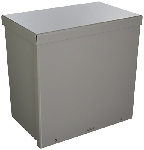 Wiegmann Enclsr,Metallic,10In.Hx 10In.Wx 6In.D,3R