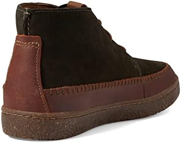 Clarks Men's Hodson Mid Ankle Boot, Olive Suede, 8 | Image 4