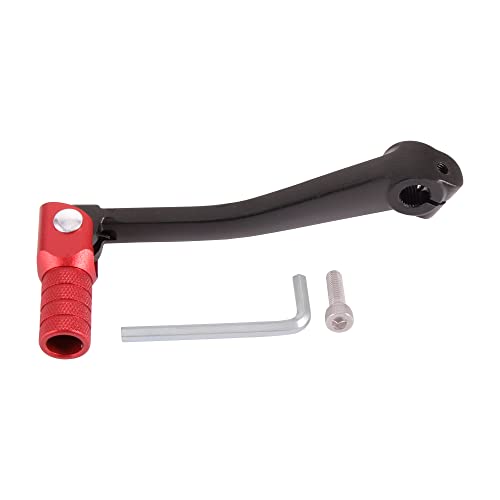 GOOFIT Black Cnc Shift Lever Aluminum Folding Gear With Tools Replacement for 50cc-250cc Most Dirt Pit Bikes ATV UTV