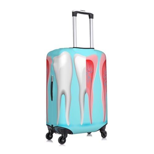 Dentist Tooth Luggage Cover for Suitcase, Suitcase Cover Protector Fit 29-32 Inch Luggage Travel Accessories, XL3