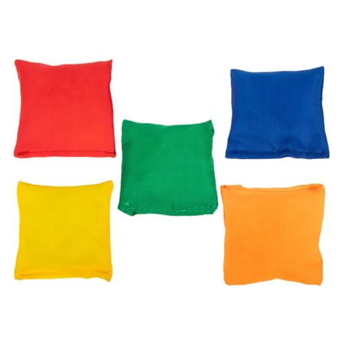 YARNOW Themed Bean Bag Toss for Boys and Girls 5pcs Small Beanbags for Tossing Outdoor Games for Boys and Girls Party