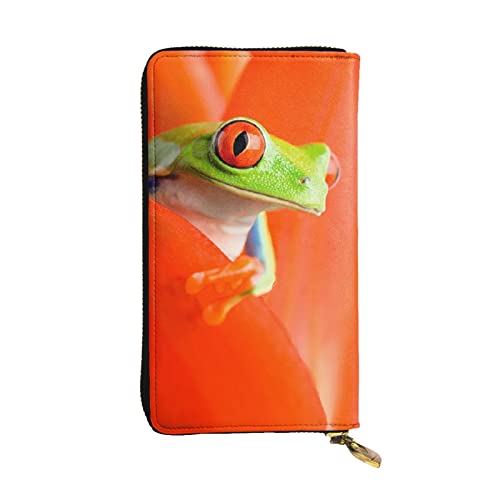 Portefeuille femme original grand format avec rangements cartes et motif aigle