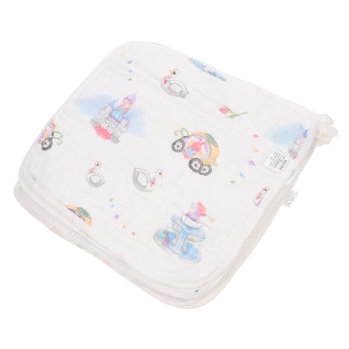 Serviettes bébé en coton hypoallergénique pour le repas et le bain