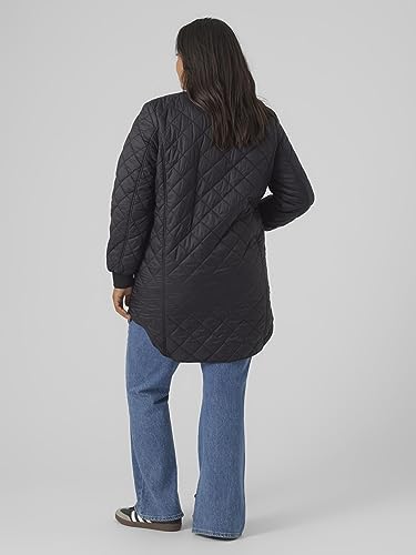 Vero Moda Veste VMHAYLE 3/4 JACKET NOOS CURVE Noir 48 - 3