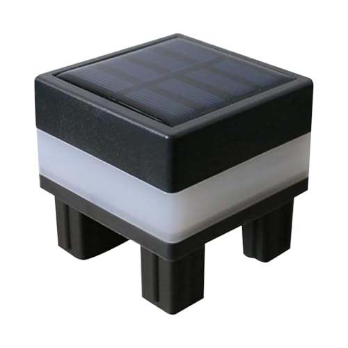 kinrguiyuez Solarlampen Für Zaunpfosten Außenbereich - Wasserdichte Zweifarbige Outdoor Pfostenleuchten | Gartenlaterne für Einfahrt Camping Terrasse Weg Tor Garten Balkon Poolbereich Gartengestaltung kinrguiyuez Solarlampen Für Zaunpfosten Außenbereich - Wasserdichte Zweifarbige Outdoor Pfostenleuchten | Gartenlaterne für Einfahrt Camping Terrasse Weg Tor Garten Balkon Poolbereich Gartengestaltung
