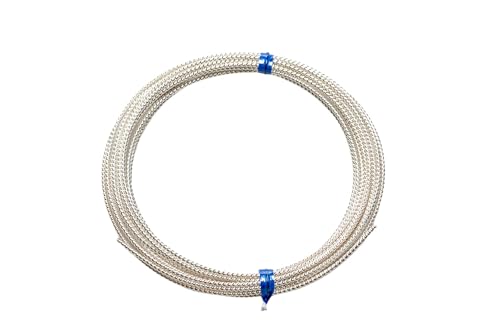 925 Sterling Silver Round Twist-Pattern 18 Ga Dead Soft 3FT by Craft Wire
